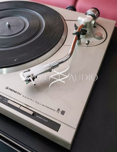 bandeja giradiscos pioneer pl400 hifi vintage tocadiscos vinilo cordoba argentina 1