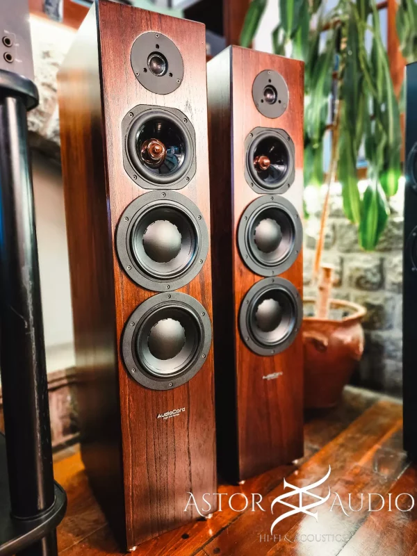 bafles columnas hifi audiocord he 3-6 high end series 3 vias spikes desacople cordoba argentina astoraudio