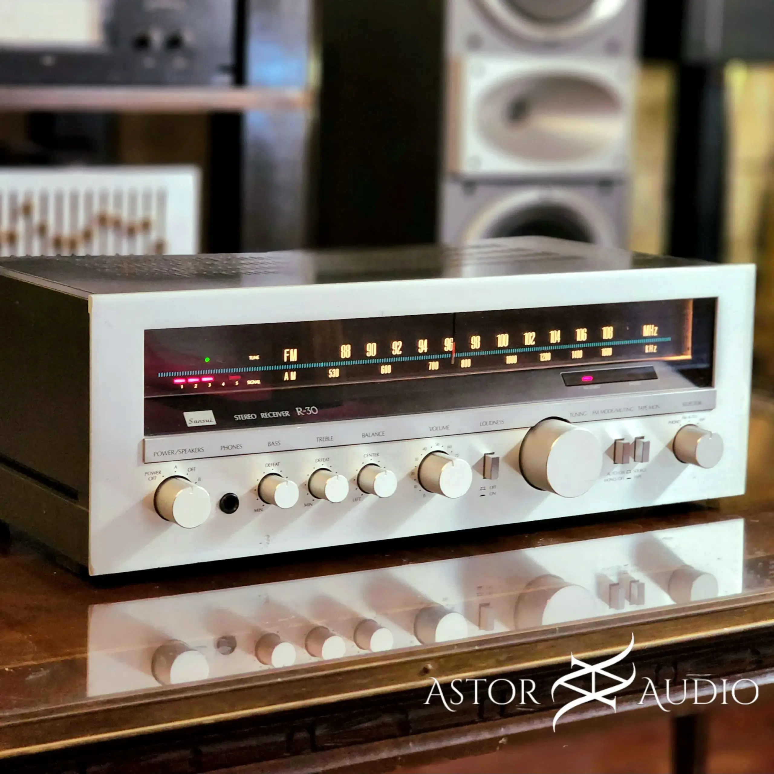 sintoamplificador sansui R-30 hifi vintage japones 1
