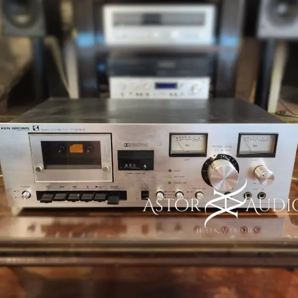 Casetera Deck KEN BROWN CV-3000 G astoraudio audio hifi vintage cordoba argentina